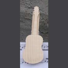 handmade solid wood guitar score clip for musician gift